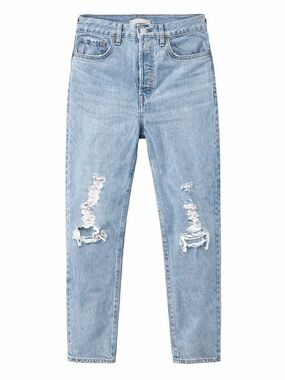 Levi’s Wedgie Fit Distressed Light Wash Jeans Size 30